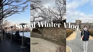 Seoul Winter Vlog 🇰🇷❄️ Going to Korea, shopping, site seeing, Yonsei University, etc
