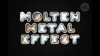 Molten Text and Logo Metal Effect Download