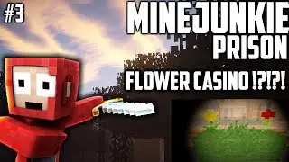 Minejunkie Let's Play #3 | OP FLOWER CASINO // WINNING JUNKIE KEYS!?!?!