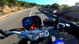 BMW F900R Raw Sound | Sardinia edition | 4K High Bitrate