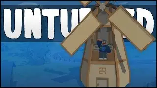 SECRET WINDMILL BASE! (Unturned Building)