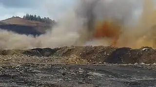 Взрывные работы и немножко пыли