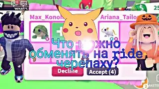 Что можно обменять на ride черепаху?😱