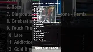 Kanye West - Late Registration Album Ranked #kanyewest #ye #cds #yeezy