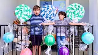 The CANDY WITCH takes over our HOUSE!