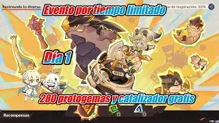 Genshin Impact evento [ Rastreando lo diverso ] primera parte 100% todas las recompensas