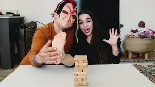 Yaşlı Cadı Amcayla Cezalı Jenga Challenge Oynadik/Ayak Gıdıklama Cezalı/Gıdı Gıdı 😁