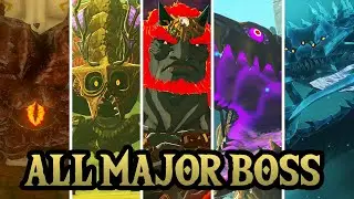 Zelda Tears of the Kingdom - All Major Boss Battle (HQ)