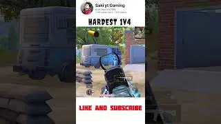 hardest 1v4 #sakiytgaming #bgmi #pubgmobile #pubg #shortvideo #shorts