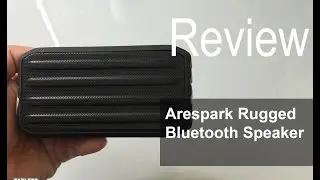 Listen to Music in the shower with the Arespark Rugged Speaker