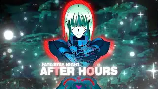 ANIME  EDIT - FATE/STAY NIGHT HEAVEN'S FEEL| BABYDOLL #anime #amv #animeedit #saber #sakura