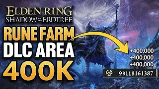 Elden Ring Rune Farm | Runes Farm In DLC Area! Easy 400K Runes!