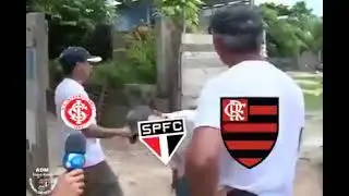 Saiu dois bêbado brigando por causa do São Paulo