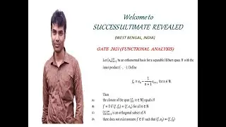 GATE-2020 || MATHEMATICS || FUNCTIONAL ANALYSIS || NET || TIFR || NBHM ||.....