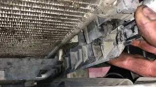 БМВ х3 мойка радиаторов.