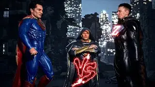 Black Adam Vs Superman Final Battle