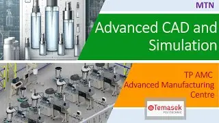 Animation of Automated Bottle Filling Capping Labelling Process