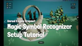 Unreal Engine 5 Cropout Project - Magic Symbol Recognizer Tutorial