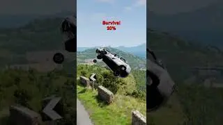 Can You Survive These Supercar Crashes In Beamng?