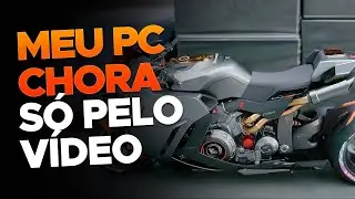 ZEUS REAGE: MEU PC MORRE SÓ DE PENSAR NESSE MOD HYPER REALISTA DE CYBERPUNK