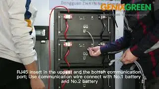 Growatt Inverter and Genixgreen lithium ion batteries Compatible Connections