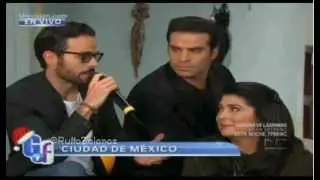 Victoria Ruffo y el elenco de CDL en EGYLF 03122012
