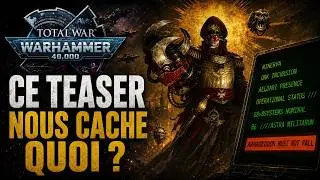 NEW Creative Assembly TEASER for Total War Warhammer 40,000 at Warhammer Skulls 