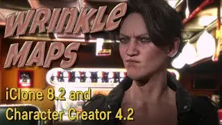 Wrinkle Maps in iClone 8.2 - Character Creator 4.2