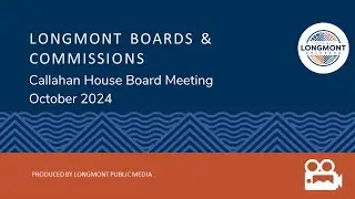 Callahan House Board Meeting - October 2024