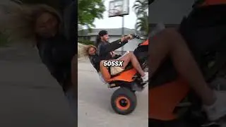 The bike is gone...