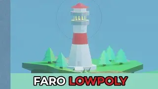 Crear Faro Low-Poly Blender 2.9