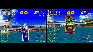 Wave Runner arcade 2 player 60fps