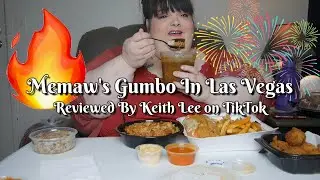 Memaw's Gumbo in Las Vegas Reviewed by Keith Lee on TikTok Trying For The First Time Mukbang
