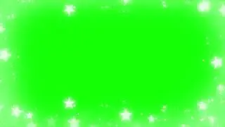 FREE Star Effects | Green Screen Bokeh For Frame
