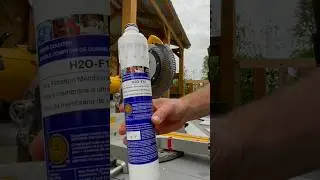 Never trust unfiltered water!  