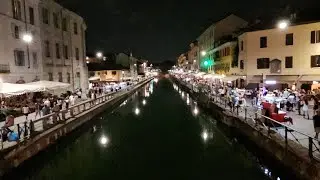 Milan by Night Navigali District 🌙  🍸 🍷 🍺 🍻 🍾 🥂  🎶 🎵