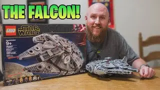 Millennium Falcon Star Wars Lego Set - My Biggest Set!