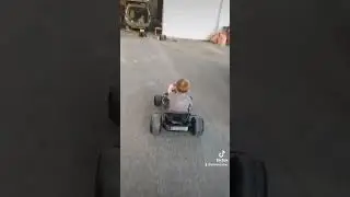 my 5 years Old Sun Love his kart