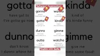Informal Contractions || 