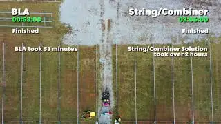 Shoals BLA (Big Lead Assembly) vs Traditional Combiner Box Solution - Timelapse Installation