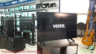Обзор телевизора VESTEL 43FD7000T (SMART TV, 1080p Full HD)