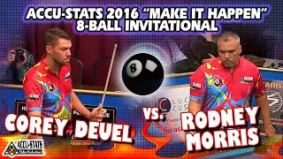 8-BALL: Corey DEUEL vs Rodney MORRIS - 2016 MAKE IT HAPPEN INVITATIONAL