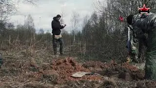 Как мы ищем в поле весной  | Раскопки по войне | ЕЕ88