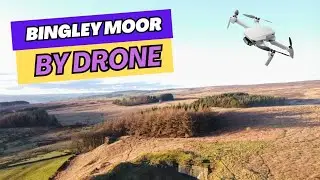 Drone footage over beautiful Bingley Moor. Lovely winter sunshine! #dronevideo #hiking #winter