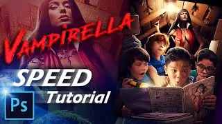 Vampirella: Photo Manipulation Speed Tutorial