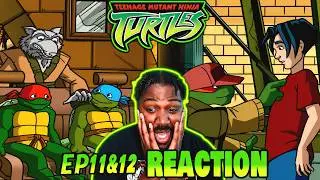 THE LESSON || TMNT 2003 Reaction S3 Ep 11 & 12