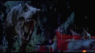 Jurassic Park - Huyendo del Rex
