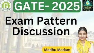 GATE- 2025 Exam Pattern Discussion | Eligibility criteria Full details #gate #exam #examupdates2025