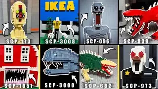 LEGO SCP (EVERY MONSTER) MEGA COMPILATION!