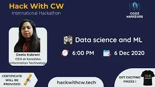 Data Science And Machine Learning By Geeta Kakrani | Code Warriors